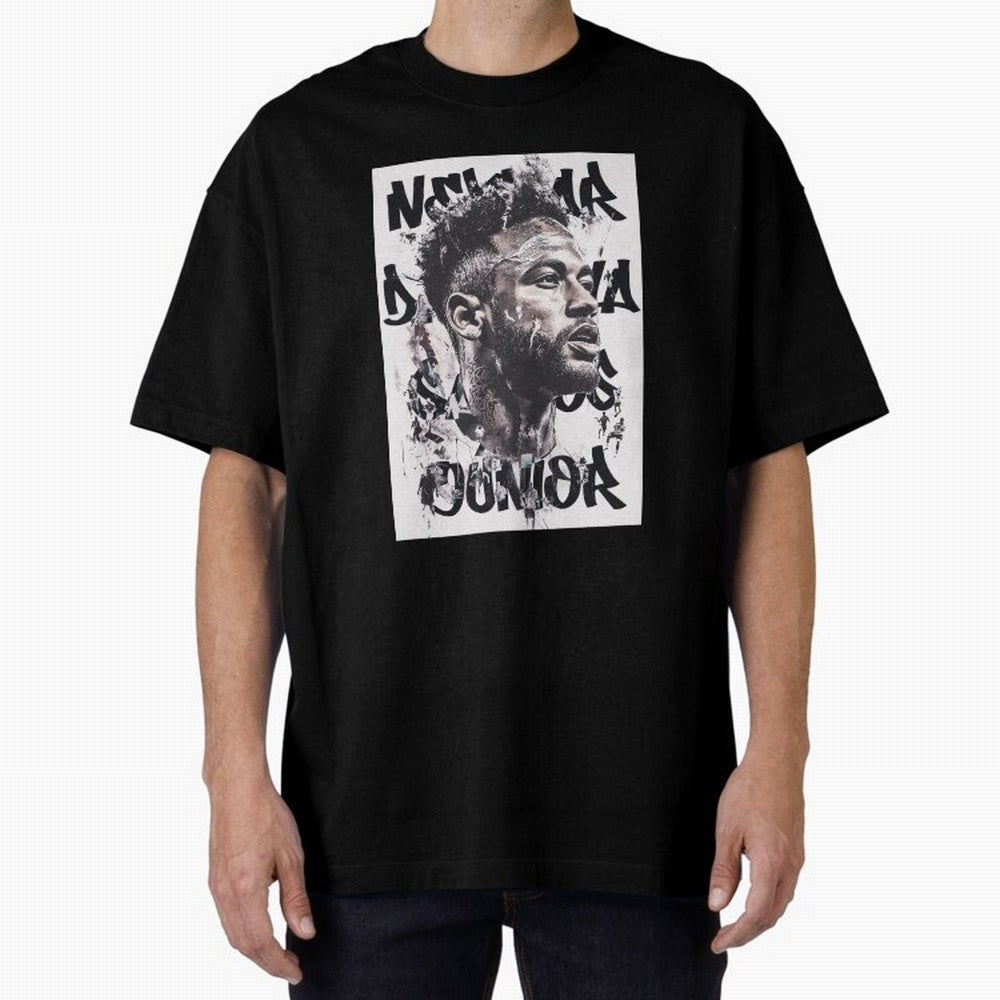 Potrait artistic collage of Neymar Classic T-Shirt Turn Every Weekend Toward Match Day Hype around FIFA World Cup 2026 USA Canada Mexico, Neymar, England, France and Netherlands, Supporter Pride, Iconic Celebrations, Legendary Names and Global