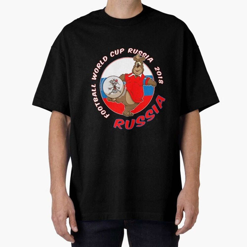 Russia football World Cup Russia 2018 T shirt and merchandise Oversized T-Shirt Live the Energy of Global Football Passion for FIFA World Cup 2026 USA Canada Mexico, Centered on Messi, Spain, Stadium Chants, National Pride, Trophy Dreams and