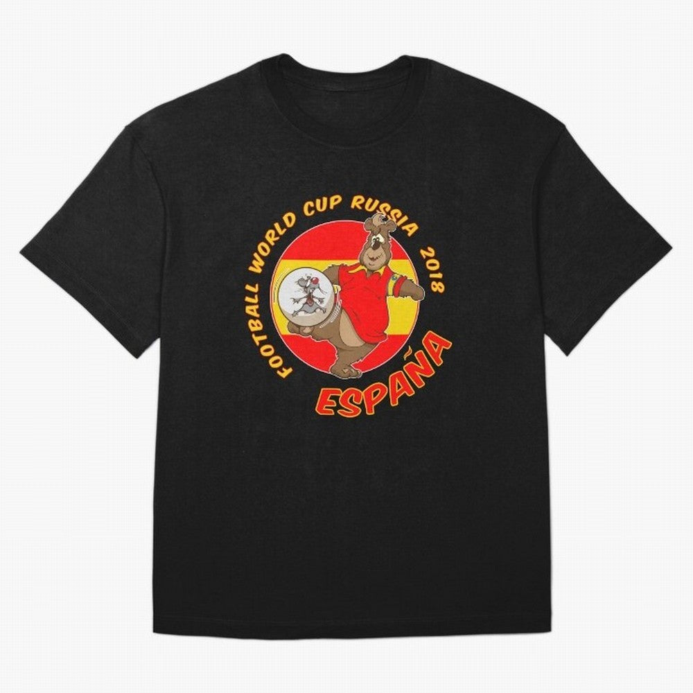 Spain football World Cup Russia 2018 T shirt and merchandise Classic T-Shirt Stand Proud for FIFA World Cup 2026 Group Stage Centered on Messi and Cristiano Ronaldo, England, France and Netherlands Energy, Retro Football Energy, Iconic Rivalries,