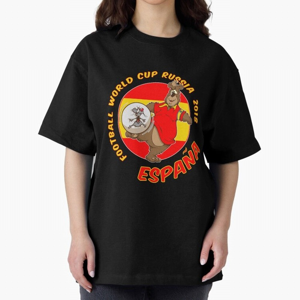 Spain football World Cup Russia 2018 T shirt and merchandise Classic T-Shirt Stand Proud for FIFA World Cup 2026 Group Stage Centered on Messi and Cristiano Ronaldo, England, France and Netherlands Energy, Retro Football Energy, Iconic Rivalries,