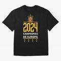 Campeonato Europa 2024 Oversized T-Shirt Support Iconic Players in Match Day Hype around FIFA World Cup 2026, Mbappe and Neymar, France, Goal Celebration Energy, Supporter Heritage, Football Icons and Worldwide Tournament Joy; Built for Supporters
