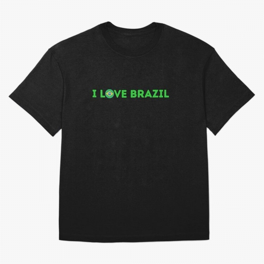 Art I love Brazil Classic T-Shirt Experience the Global Stage of FIFA World Cup 2026 Spirit, Capturing Portugal, Messi, CR7 and Mbappe, Classic Soccer Heritage, Championship Pressure, Fan Loyalty and International Pride; Perfect for Supporters Who