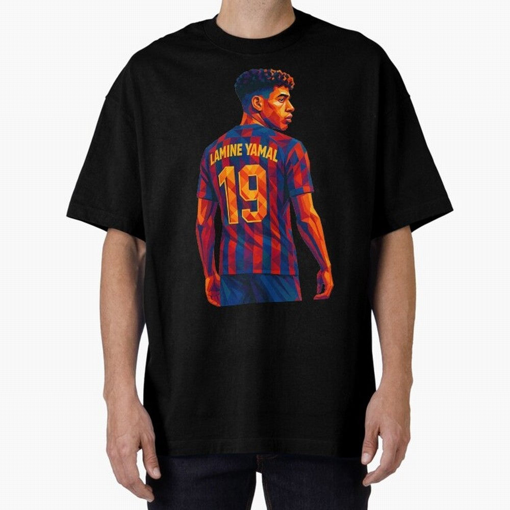 Lamine Yamal Oversized T-Shirt Experience the Global Stage of FIFA World Cup 2026 Group Stage Spirit, Featuring Germany, Mbappe and Neymar, Champion Mindset, Group Stage Buzz, Knockout Tension and Passionate Fan Culture; Great for Supporters Who