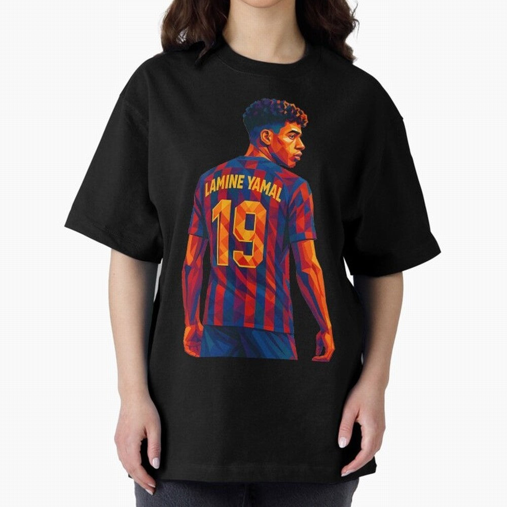 Lamine Yamal Oversized T-Shirt Experience the Global Stage of FIFA World Cup 2026 Group Stage Spirit, Featuring Germany, Mbappe and Neymar, Champion Mindset, Group Stage Buzz, Knockout Tension and Passionate Fan Culture; Great for Supporters Who