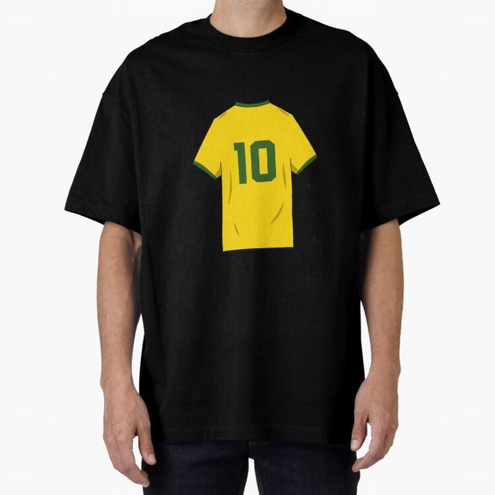 Pele Classic World Cup Jersey Oversized T-Shirt Wear the Spirit of the FIFA World Cup 2026 Group Stage Journey through Haaland and Mbappe Highlights, Argentina Pride, Soccer Culture, Superstar Moments, National Team Dreams and Competitive Fire;