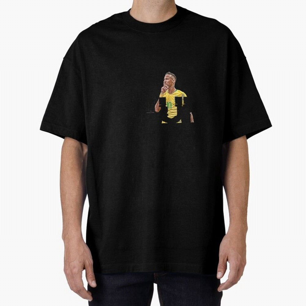 NEYMAR NEVER GIVE UP Classic T-Shirt Celebrate Global Passion for FIFA World Cup 2026 USA Canada Mexico for Fans of Neymar, Haaland and Cristiano Ronaldo and England, Bringing Retro Football Energy, Iconic Rivalries, Trophy Chase Drama and Stadium