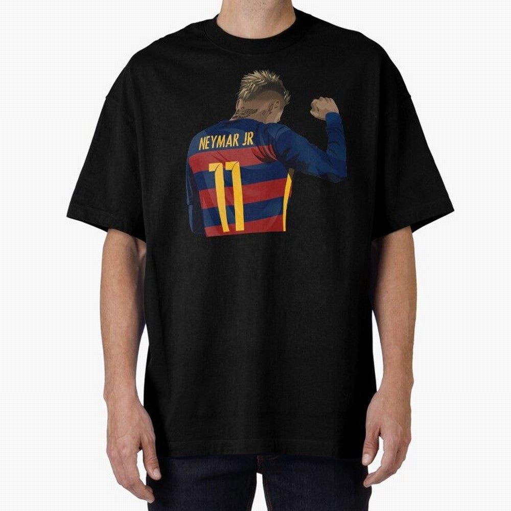 Neymar Oversized T-Shirt Relive the Noise and Pride of the FIFA World Cup 2026 Journey through Cristiano Ronaldo, Haaland and CR7 Highlights, France and Portugal Pride, Goal Celebration Energy, Supporter Heritage, Football Icons and Worldwide