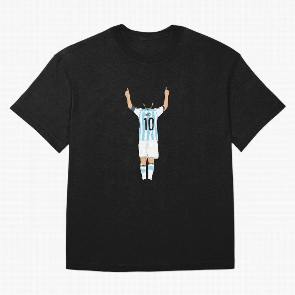 LEO MESSI ILLUSTRATION Classic T-Shirt Carry National Pride through Match Day Hype around FIFA World Cup 2026 USA Canada Mexico, Neymar, England, Tournament Hype, Historic Matchups, Family Viewing Parties and Global Sports Pride; Great for Watch