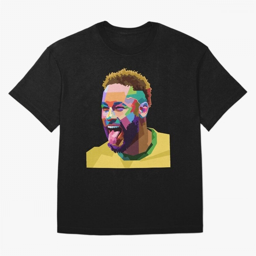 Neymar Brazil Squad Team Pop Art Classic T-Shirt Carry the Dream of FIFA World Cup 2026 Driven by CR7, Argentina Energy, Tournament Hype, Historic Matchups, Family Viewing Parties and Global Sports Pride; Perfect for Supporters Who Want Bold