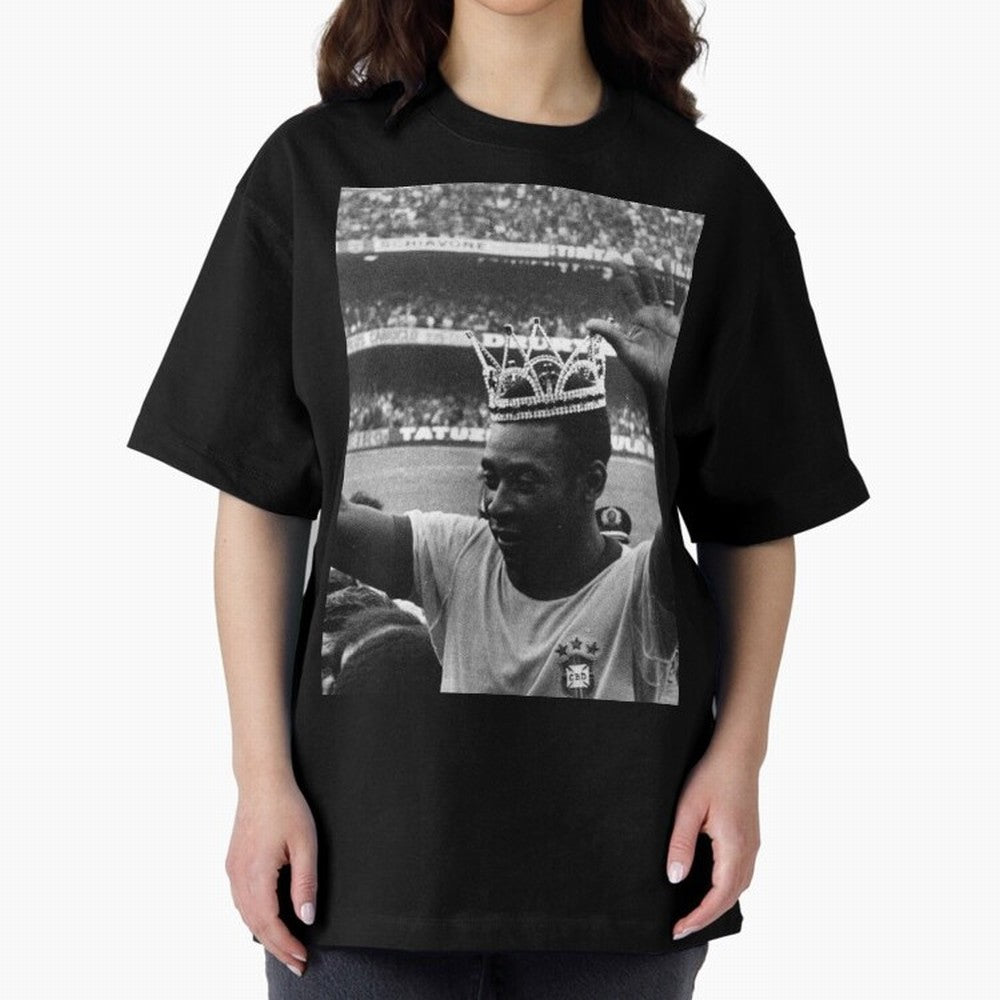 Pel¨¦ wears the crown Classic T-Shirt Fuel Your Fan Pride for FIFA World Cup 2026 USA Canada Mexico Highlighting Neymar, Haaland and Cristiano Ronaldo, Spain Energy, Stadium Memories, Football Loyalty, International Chants and Championship