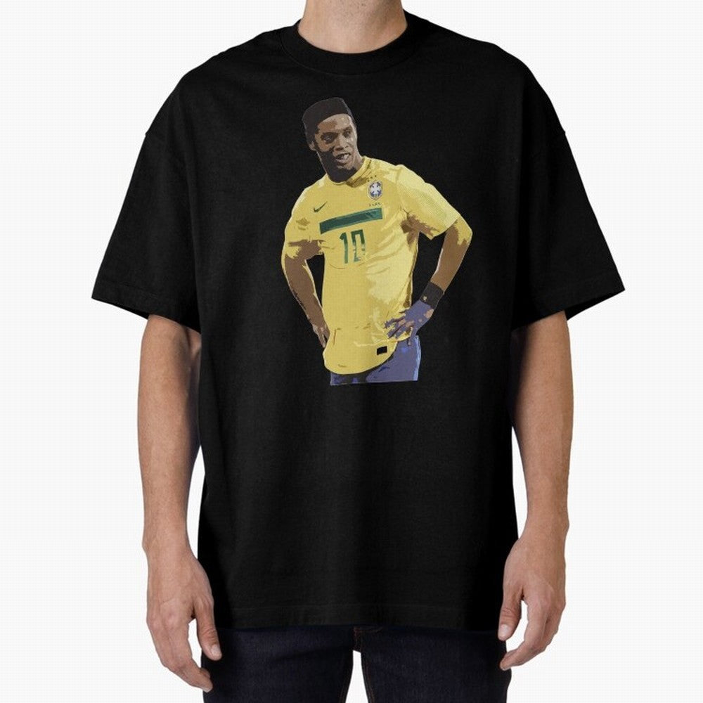 Ronaldinho Brazil Joga Bonito Classic T-Shirt Show Up for the Glory of Global Football Passion for FIFA World Cup 2026, Capturing Neymar, Spain and Netherlands, Match Day Excitement, Supporter Culture, Golden Goals and Global Football Passion;