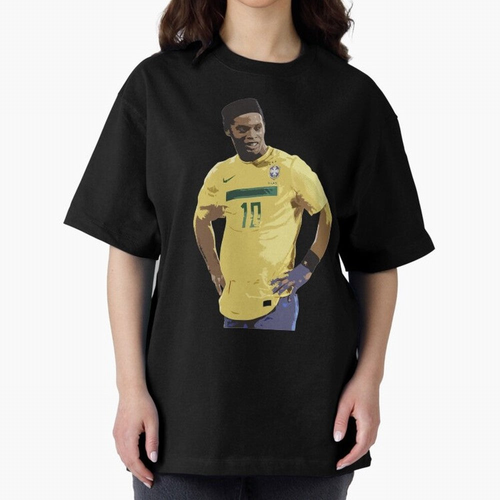 Ronaldinho Brazil Joga Bonito Classic T-Shirt Show Up for the Glory of Global Football Passion for FIFA World Cup 2026, Capturing Neymar, Spain and Netherlands, Match Day Excitement, Supporter Culture, Golden Goals and Global Football Passion;