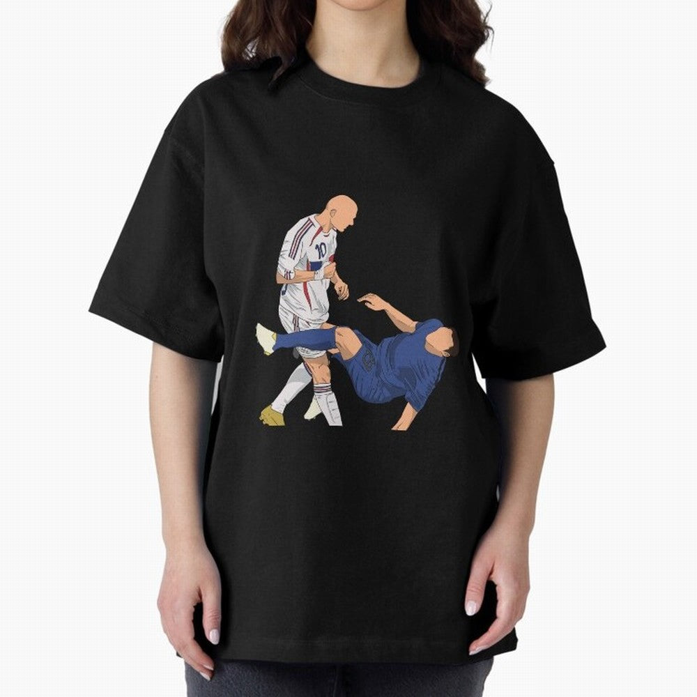 Manimal Oversized T-Shirt Keep the Match Day Mood of Match Day Hype around FIFA World Cup 2026 Group Stage, Mbappe, Portugal, Championship Spirit, Famous Goals, Roaring Crowds and International Football Unity; Perfect for Fans, Collectors, Family
