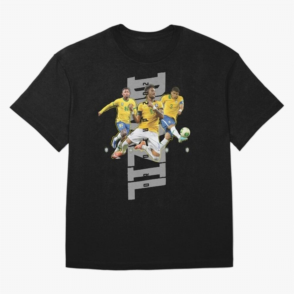 Brazil World cup 2022 Oversized T-Shirt Create the FIFA World Cup 2026 Journey through Mbappe and Neymar Highlights, Brazil Pride, Football History, Final Match Energy, Crowd Noise and Once in a Lifetime Moments; Built for Supporters Chasing Trophy