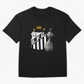 Santos Of Brazil With The Libertadores Cup Oversized T-Shirt Bring Home FIFA World Cup 2026 USA Canada Mexico Spirit, Connected to Portugal, Cristiano Ronaldo, Football Passion, Legendary Performances, Festival Vibes and Supporter Community; Made