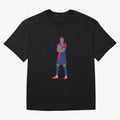 Raphinha Barcelona Celebration Classic T-Shirt Keep Football History Alive during FIFA World Cup 2026 USA Canada Mexico Filled with Cristiano Ronaldo, Argentina, France and Brazil Energy, Match Day Excitement, Supporter Culture, Golden Goals and