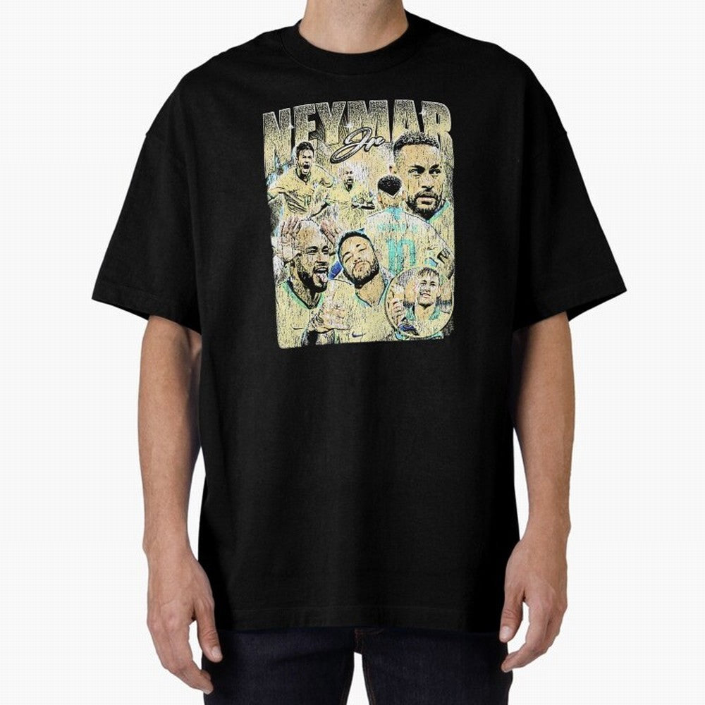 The Best Neymar 10 Vintage Classic T-Shirt Elevate FIFA World Cup 2026 for Fans of Haaland and Mbappe and Brazil, Portugal and Argentina, Bringing Football History, Final Match Energy, Crowd Noise and Once in a Lifetime Moments; Ideal for