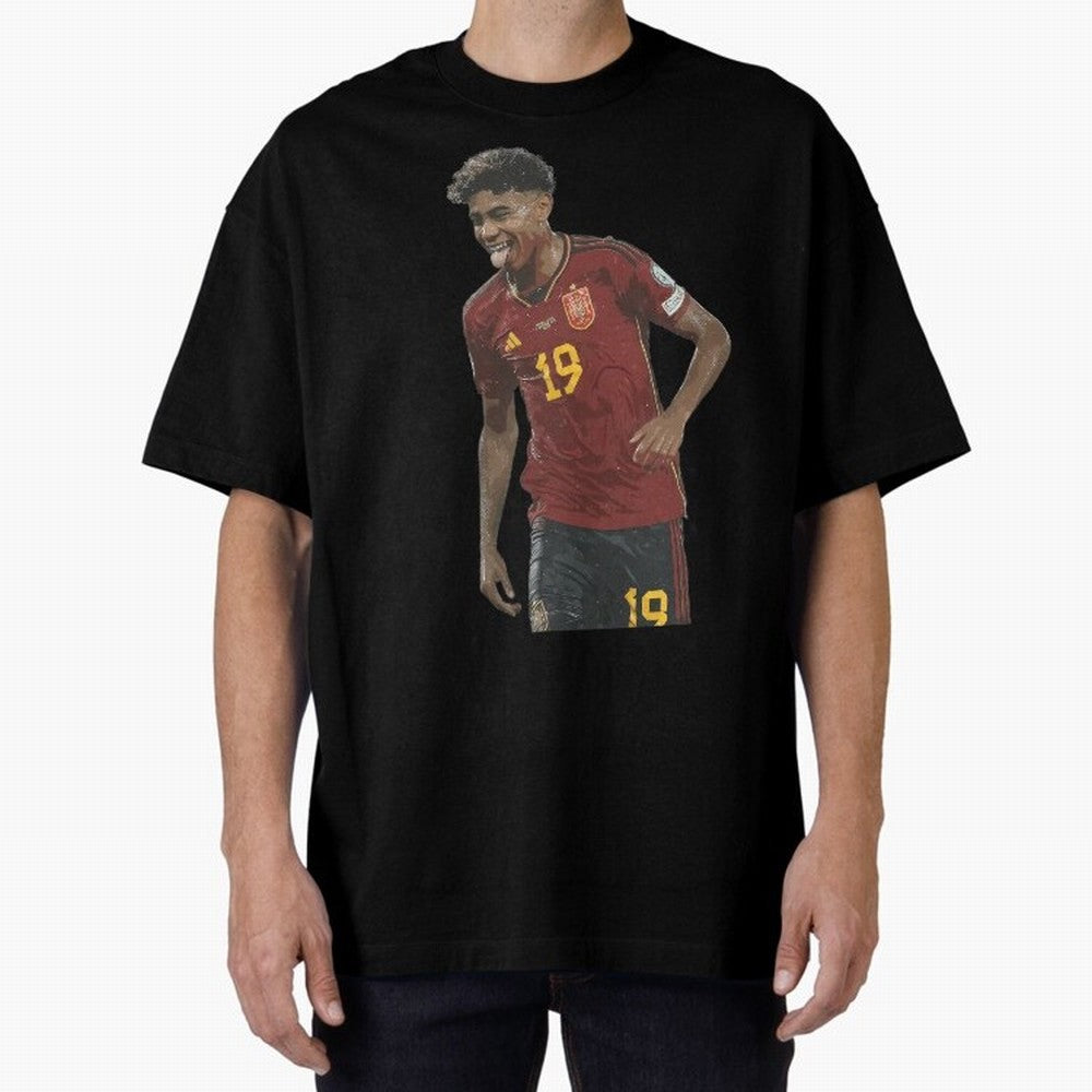 Lamine Yamal Oversized T-Shirt Celebrate the Next Chapter of the FIFA World Cup 2026 Journey through Messi Highlights, Argentina Pride, Worldwide Fan Energy, Dramatic Goals, Stadium Lights and Championship Celebrations; Perfect for Fans,