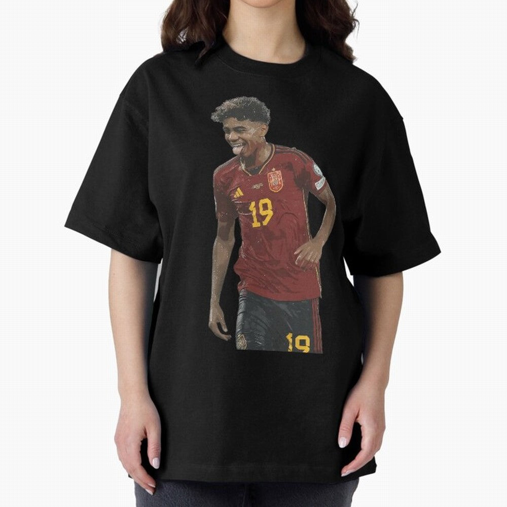 Lamine Yamal Oversized T-Shirt Celebrate the Next Chapter of the FIFA World Cup 2026 Journey through Messi Highlights, Argentina Pride, Worldwide Fan Energy, Dramatic Goals, Stadium Lights and Championship Celebrations; Perfect for Fans,