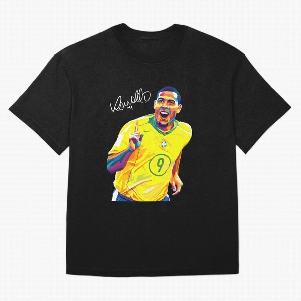 Ronaldo 9 Wpap Pop Art Oversized T-Shirt Live the Energy of FIFA World Cup 2026 Group Stage Made for Haaland, Argentina and Brazil Energy, Stadium Memories, Football Loyalty, International Chants and Championship Tradition; Created for Match Day