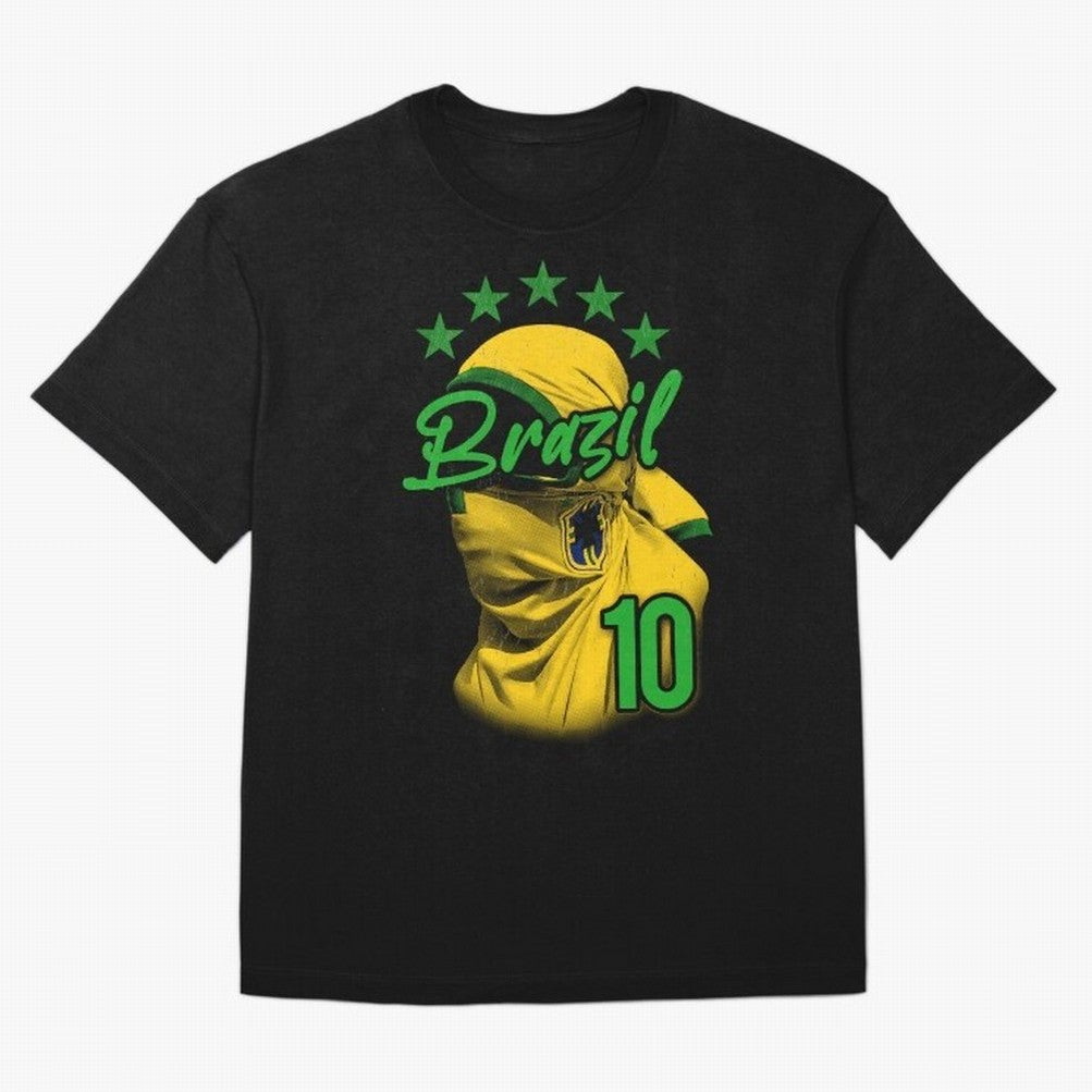 Design Brazil 10 Classic T-Shirt Carry the Dream of FIFA World Cup 2026 Driven by CR7, Argentina Energy, Tournament Hype, Historic Matchups, Family Viewing Parties and Global Sports Pride; Perfect for Supporters Who Want Bold Football Energy,