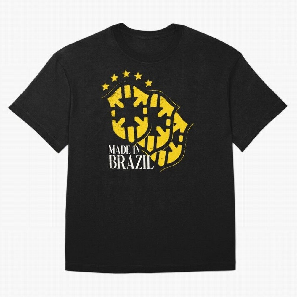 Design Made in Brazil Classic T-Shirt Showcase FIFA World Cup 2026 USA Canada Mexico Spirit, Capturing Portugal, Spain and Germany, Neymar, Vintage Soccer Flavor, Modern Football Stars, National Flags and Final Night Emotion; Built for Supporters