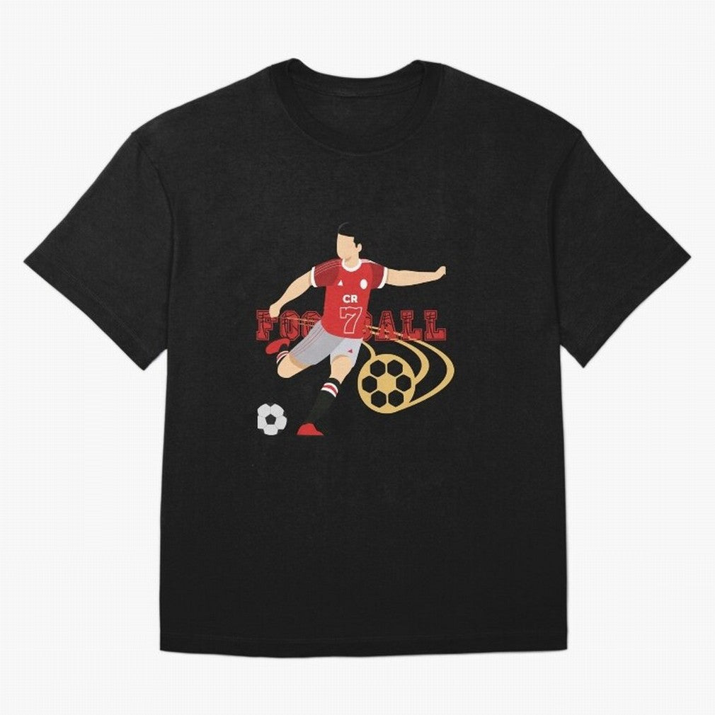 Ronaldo Football Icon Oversized T-Shirt Show Your Stadium Side during Match Day Hype around FIFA World Cup 2026 USA Canada Mexico, Messi and Cristiano Ronaldo, Argentina and Brazil, Football History, Final Match Energy, Crowd Noise and Once in a