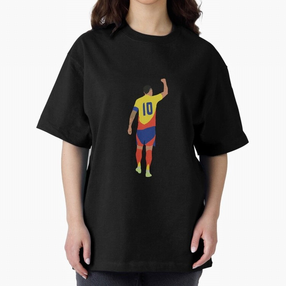 James Rodr¨ªguez Colombia Captain Classic T-Shirt Support FIFA World Cup 2026 USA Canada Mexico Inspired by Mbappe, Portugal Energy, Retro Football Energy, Iconic Rivalries, Trophy Chase Drama and Stadium Atmosphere; Perfect for People Who Love