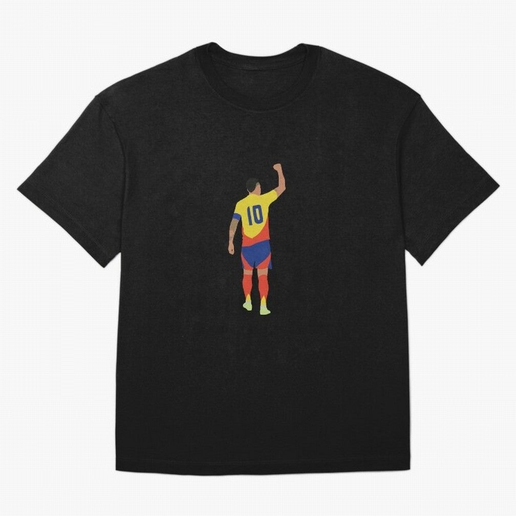 James Rodr¨ªguez Colombia Captain Classic T-Shirt Support FIFA World Cup 2026 USA Canada Mexico Inspired by Mbappe, Portugal Energy, Retro Football Energy, Iconic Rivalries, Trophy Chase Drama and Stadium Atmosphere; Perfect for People Who Love