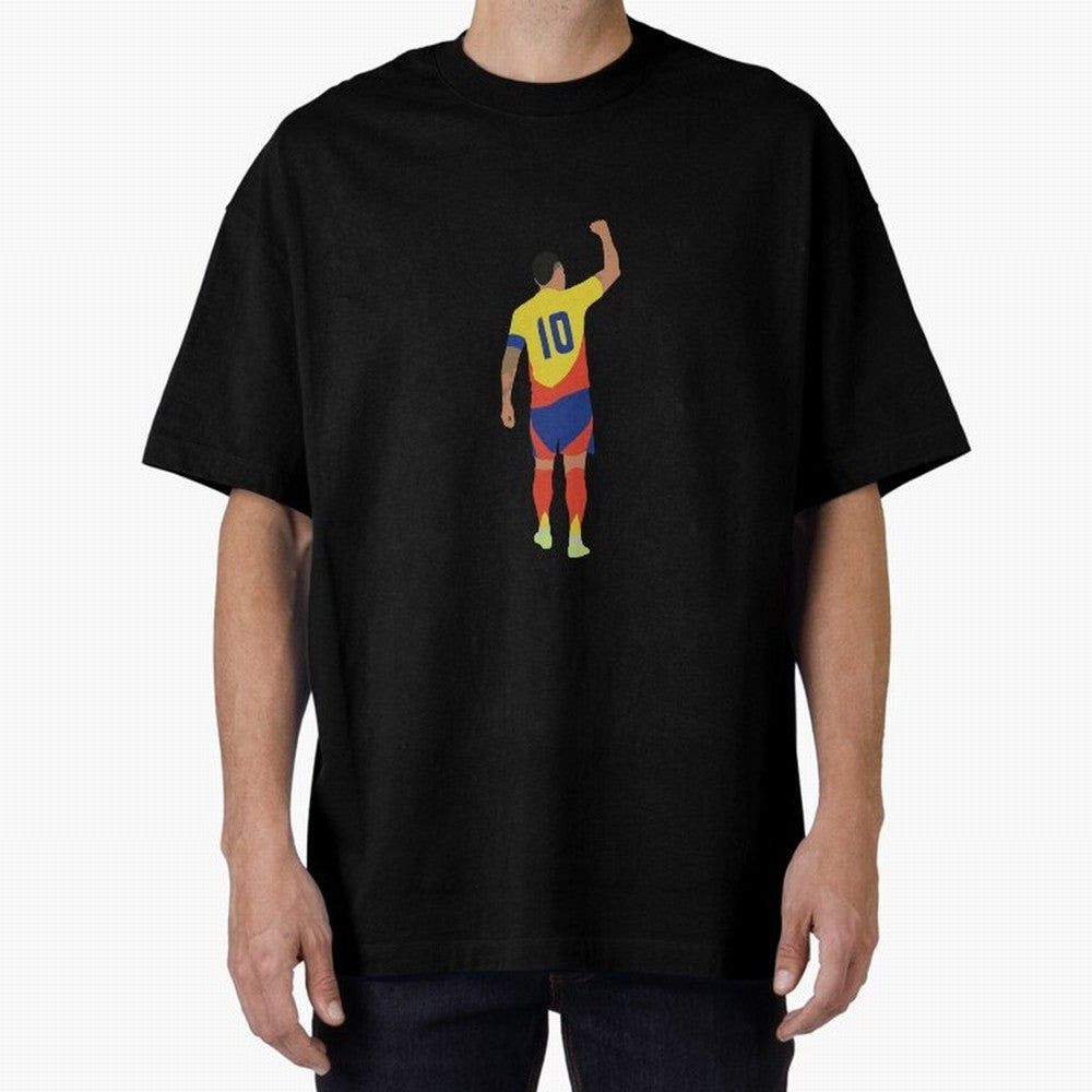 James Rodr¨ªguez Colombia Captain Classic T-Shirt Support FIFA World Cup 2026 USA Canada Mexico Inspired by Mbappe, Portugal Energy, Retro Football Energy, Iconic Rivalries, Trophy Chase Drama and Stadium Atmosphere; Perfect for People Who Love