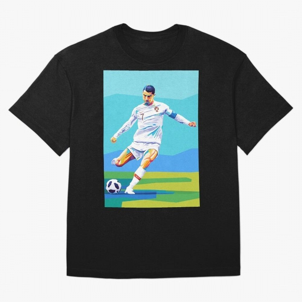 Cristiano Ronaldo Wpap Art Classic T-Shirt Wear the Spirit of FIFA World Cup 2026 Highlighting CR7, England and Germany Energy, Global Supporter Spirit, Legendary Goals, National Colors and Tournament Celebration; Made for Collectors Who Enjoy