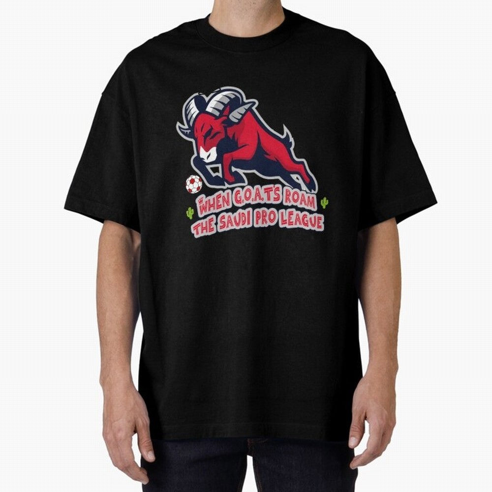When G.O.A.T's Roam the Saudi Pro League Arena Classic T-Shirt Bring Stadium Energy to Global Football Passion for FIFA World Cup 2026, Celebrating CR7 and Messi, Spain and Netherlands, Champion Mindset, Group Stage Buzz, Knockout Tension and