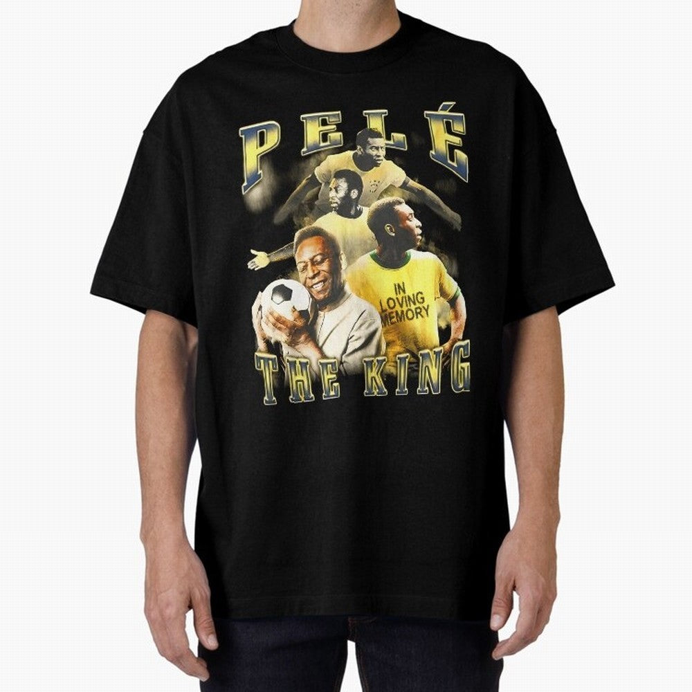 Pele Legend Essential T-Shirt Bring Stadium Energy to Global Football Passion for FIFA World Cup 2026 USA Canada Mexico, Connected to Messi, CR7 and Mbappe, Spain, Football Festival Excitement, Trophy Ambitions, Country Rivalries and Star Player