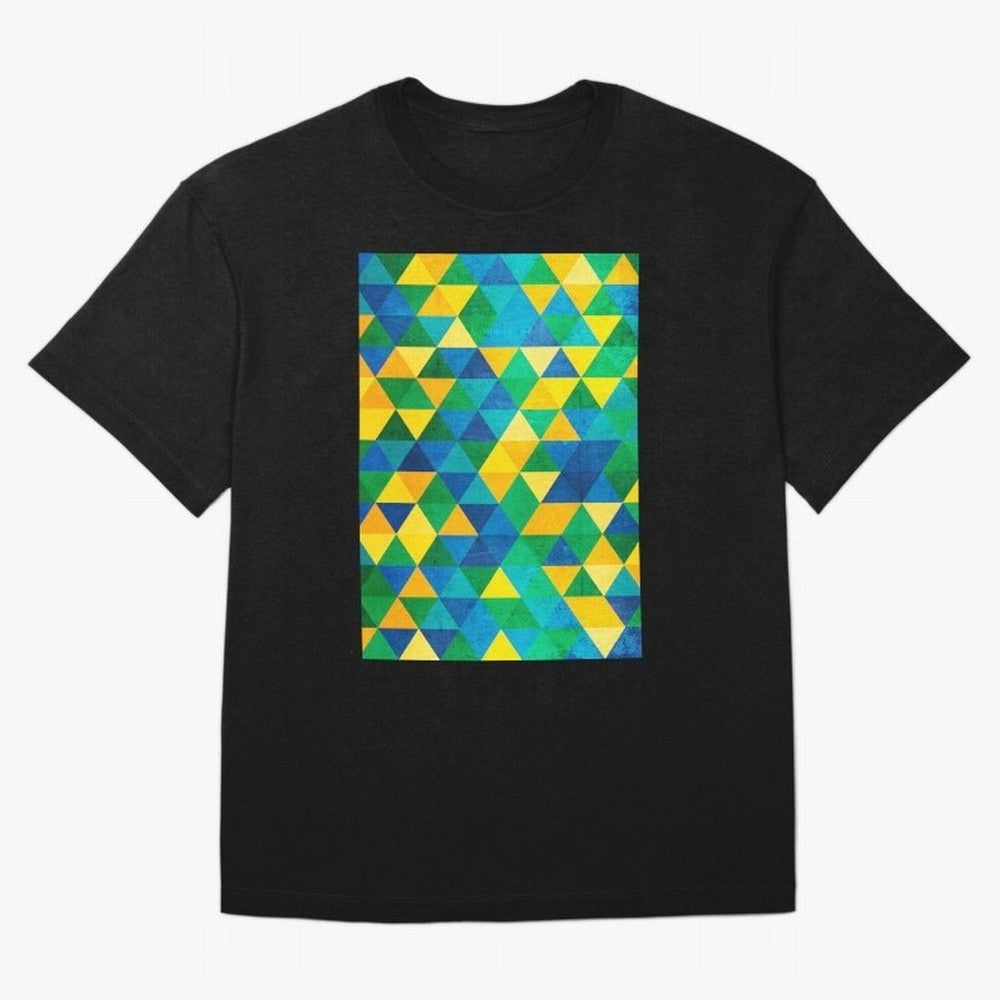 Geometric Brazil colors Classic T-Shirt Celebrate National Team Dreams in the FIFA World Cup 2026 Journey through Messi and Cristiano Ronaldo Highlights, Netherlands Pride, Classic Soccer Heritage, Championship Pressure, Fan Loyalty and