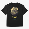 Brazil Style, Japanese Architecture Oversized T-Shirt Show Passion for the Stars of FIFA World Cup 2026 Group Stage Spirit, Featuring Argentina, Cristiano Ronaldo, Haaland and CR7, Fan Favorite Moments, National Team Passion, Big Match Drama and