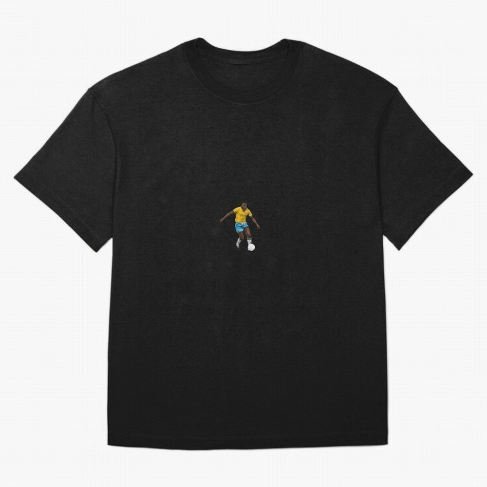 Pele Minimalist Oversized T-Shirt Follow FIFA World Cup 2026 Spirit, Filled with Argentina, Haaland, Stadium Memories, Football Loyalty, International Chants and Championship Tradition; Great for Watch Parties, Sports Bars, Family Nights, Fan Clubs
