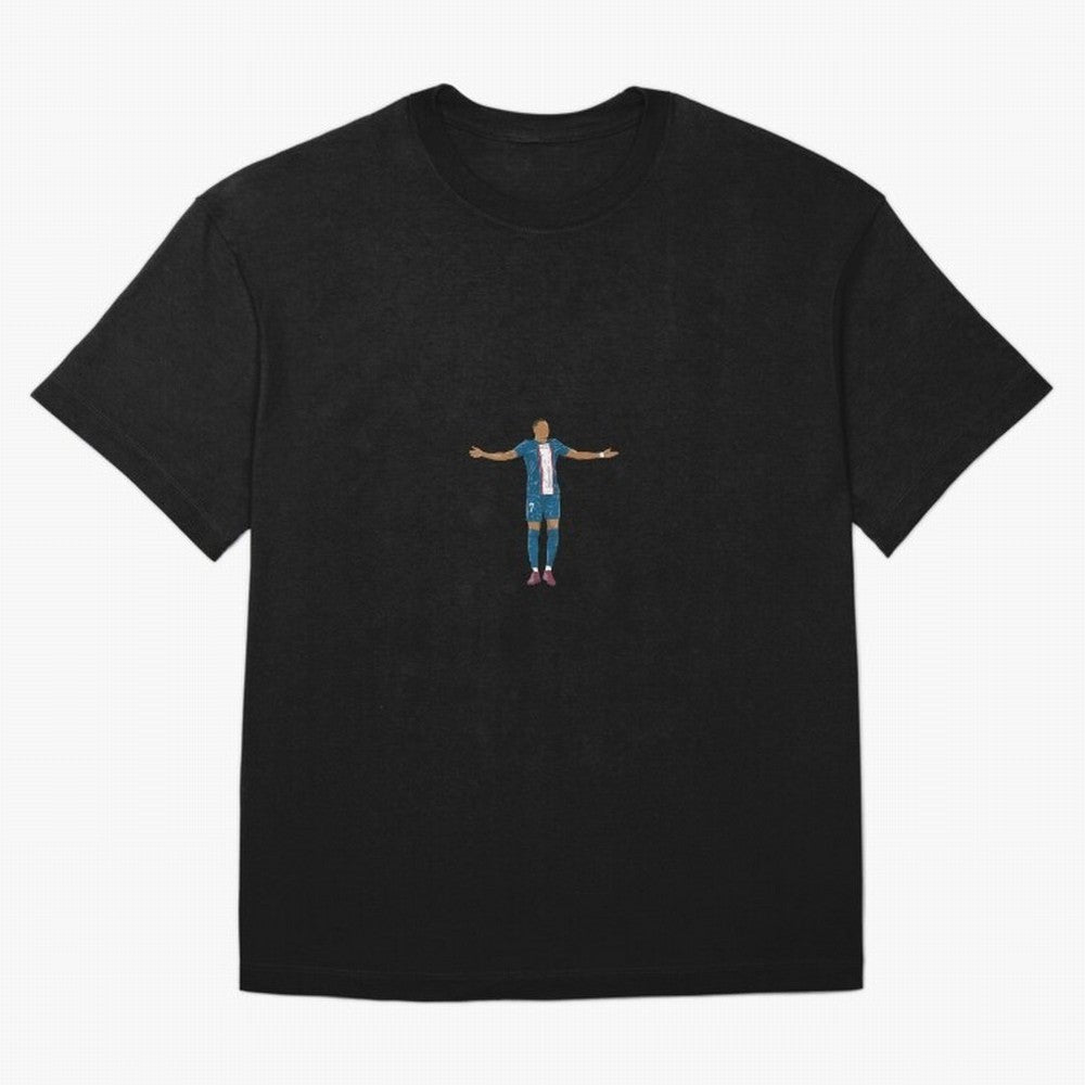 Kylian Mbappe Minimalist Classic T-Shirt Follow the Final Road of FIFA World Cup 2026 Spirit, Inspired by Portugal, CR7 and Messi, Retro Football Energy, Iconic Rivalries, Trophy Chase Drama and Stadium Atmosphere; Perfect for Fans, Collectors,