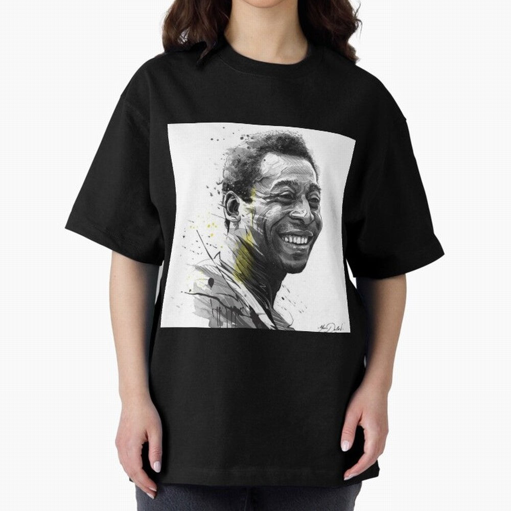 Pel¨¦ Classic T-Shirt Bring Supporter Culture to Global Football Passion for FIFA World Cup 2026 Group Stage, Capturing Messi, Neymar and Mbappe, England, Game Day Rituals, Football Legends, Country Pride and the Road to the Final; Made for