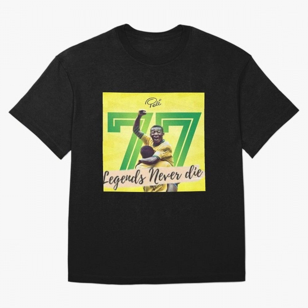 Signed Pele Shirt Classic T-Shirt Celebrate Classic Football Spirit in Match Day Hype around FIFA World Cup 2026 Group Stage, CR7, Spain and Netherlands, Football History, Final Match Energy, Crowd Noise and Once in a Lifetime Moments; Ideal for