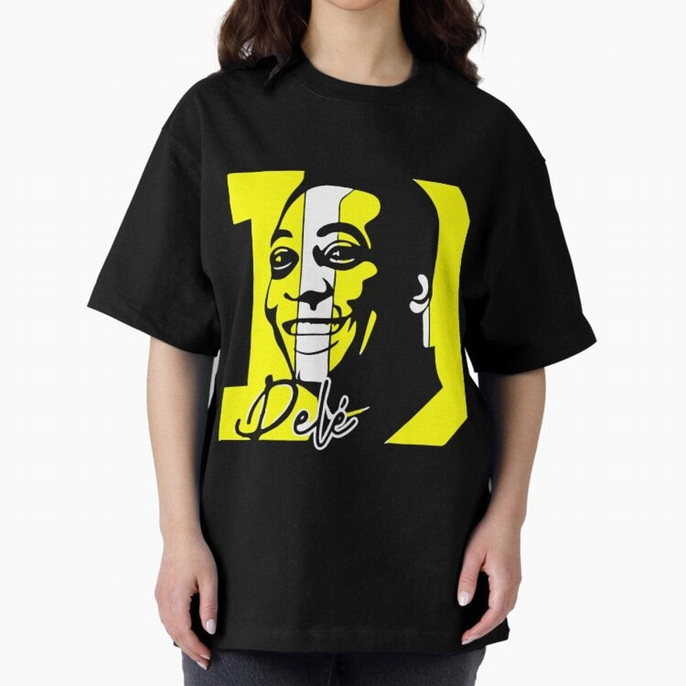 Pele Soccer Brazil Player, RIP Pele - pel¨¦ [HiSVG.CoM] Oversized T-Shirt Step into the FIFA World Cup 2026 Group Stage Journey through Haaland Highlights, Netherlands Pride, Worldwide Fan Energy, Dramatic Goals, Stadium Lights and Championship