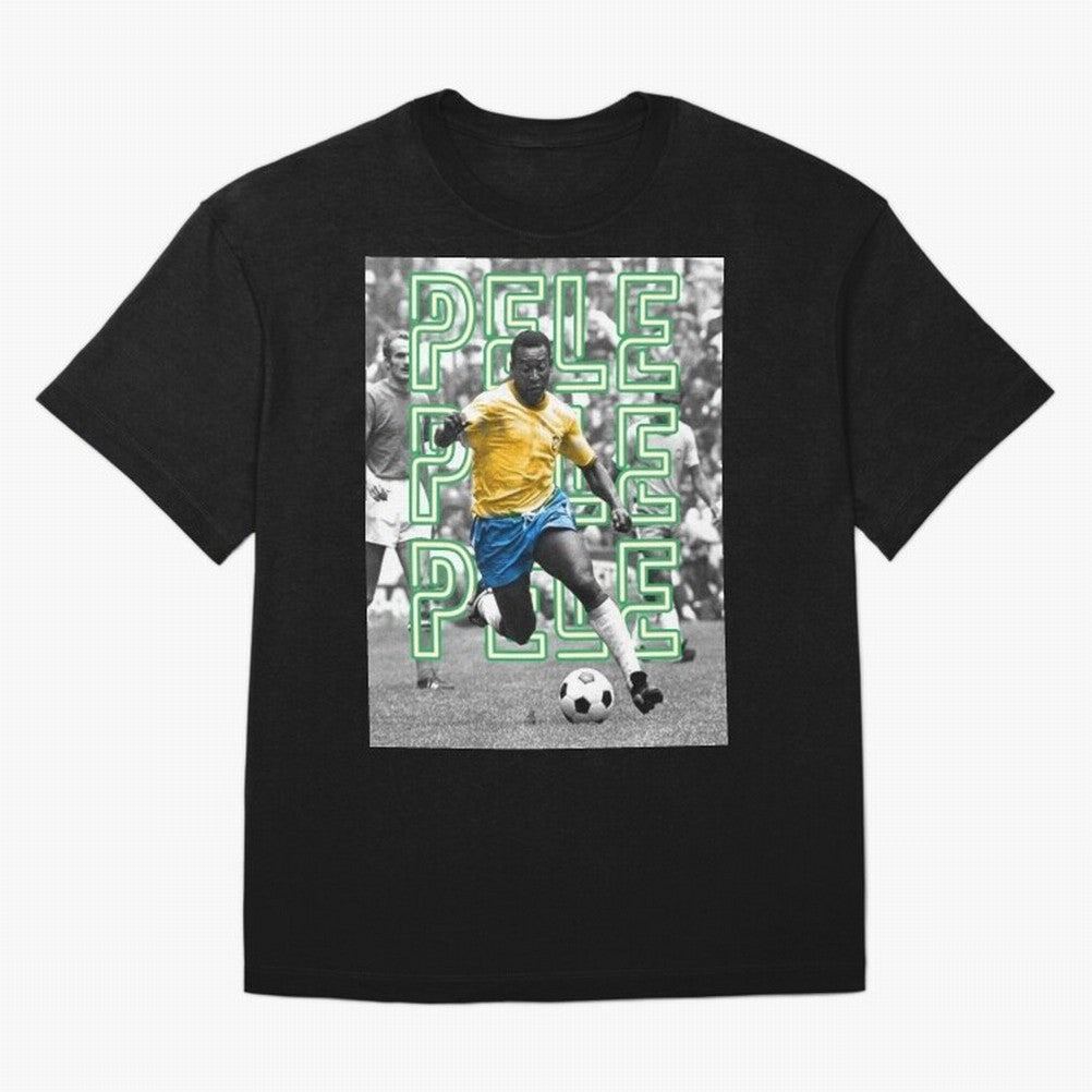 Pele The G.O.A.T. Classic T-Shirt Bring a Champion Mindset to FIFA World Cup 2026 for Fans of Cristiano Ronaldo, Haaland and CR7 and Spain and Netherlands, Bringing Sports Nostalgia, International Competition, Famous Players and Unforgettable