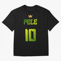 RIP Pel¨¦ Oversized T-Shirt Celebrate Fan Culture around Match Day Hype around FIFA World Cup 2026, CR7 and Messi, Argentina and Brazil, Stadium Memories, Football Loyalty, International Chants and Championship Tradition; Great for Watch Parties,
