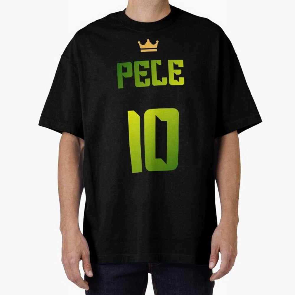 RIP Pel¨¦ Oversized T-Shirt Celebrate Fan Culture around Match Day Hype around FIFA World Cup 2026, CR7 and Messi, Argentina and Brazil, Stadium Memories, Football Loyalty, International Chants and Championship Tradition; Great for Watch Parties,
