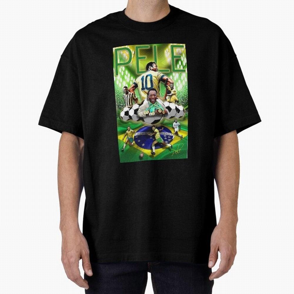 PELE Poster52 Essential T-Shirt Represent Fans Who Live for FIFA World Cup 2026 USA Canada Mexico Driven by Messi, CR7 and Mbappe, England and Germany Energy, Sports Nostalgia, International Competition, Famous Players and Unforgettable Victories;
