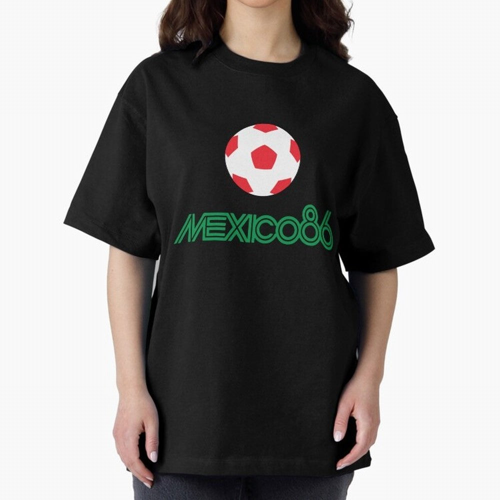 Mexico 86 World Cup Print8 Classic T-Shirt Celebrate Fan Favorites in Match Day Hype around FIFA World Cup 2026, Messi, CR7 and Mbappe, Portugal, Spain and Germany, Worldwide Fan Energy, Dramatic Goals, Stadium Lights and Championship Celebrations;