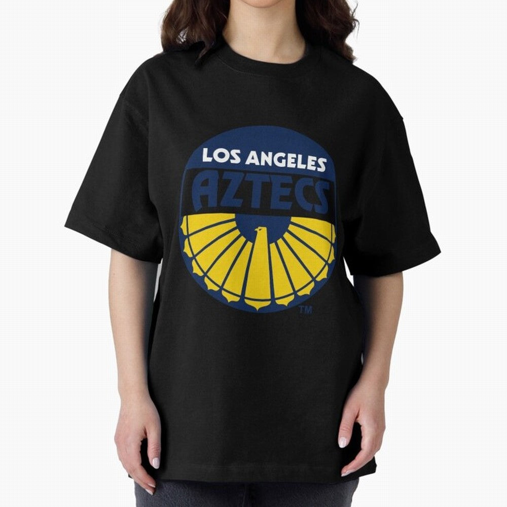 LA AZTECS200 Oversized T-Shirt Turn Every Weekend Toward FIFA World Cup 2026 Group Stage for Fans of Neymar, Haaland and Cristiano Ronaldo and England, Bringing Champion Mindset, Group Stage Buzz, Knockout Tension and Passionate Fan Culture; Built