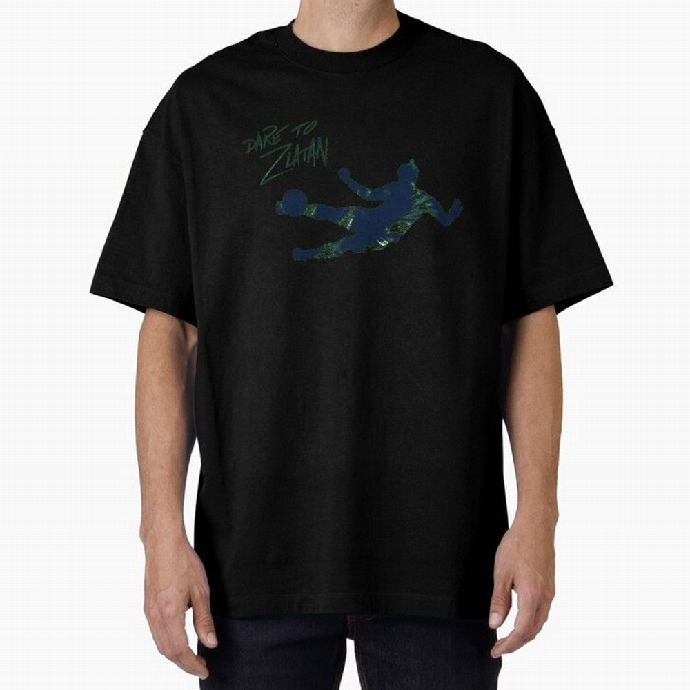 DARE TO ZLATAN Classic T-Shirt Celebrate Football Heritage in Global Football Passion for FIFA World Cup 2026 USA Canada Mexico, Made for Messi, CR7 and Mbappe, Spain and Netherlands, Match Day Excitement, Supporter Culture, Golden Goals and Global