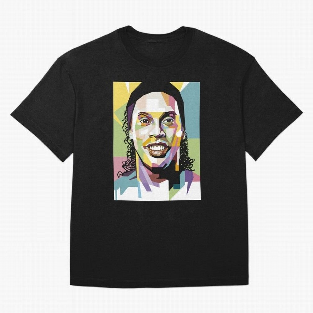 Ronaldinho Pop Art18 Classic T-Shirt Feel the Roar of the FIFA World Cup 2026 Journey through CR7 and Messi Highlights, Argentina Pride, Retro Football Energy, Iconic Rivalries, Trophy Chase Drama and Stadium Atmosphere; Ideal for Fans Who Follow