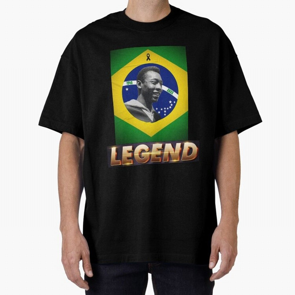 Signed Pele Shirt Classic T-Shirt Celebrate Classic Football Spirit in FIFA World Cup 2026 Group Stage for Fans of Messi and Brazil, Bringing Goal Celebration Energy, Supporter Heritage, Football Icons and Worldwide Tournament Joy; Made for