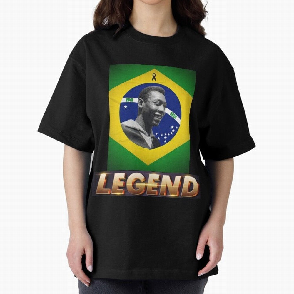 Signed Pele Shirt Classic T-Shirt Celebrate Classic Football Spirit in FIFA World Cup 2026 Group Stage for Fans of Messi and Brazil, Bringing Goal Celebration Energy, Supporter Heritage, Football Icons and Worldwide Tournament Joy; Made for